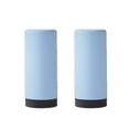thumbnail image 1 of Easy Squeeze Silicone Soap Dispensers 2 Pack – 240ml Refillable Bottles for Kitchen, Bathroom, or Travel – Ideal for Hand Soap, Dishwashing Liquid, Shampoo – Blue, 1 of 6