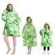 thumbnail image 1 of Sudadera con capucha a juego para la familia para mujer, manta de Sherpa de franela de felpa de gran tamaño, sudadera cálida para Halloween, ropa de casa gruesa para mujer, invierno, 1 of 4