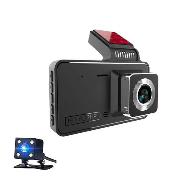 Caméra de tableau de bord DVR 1080P 4 pouces voiture Dashcam