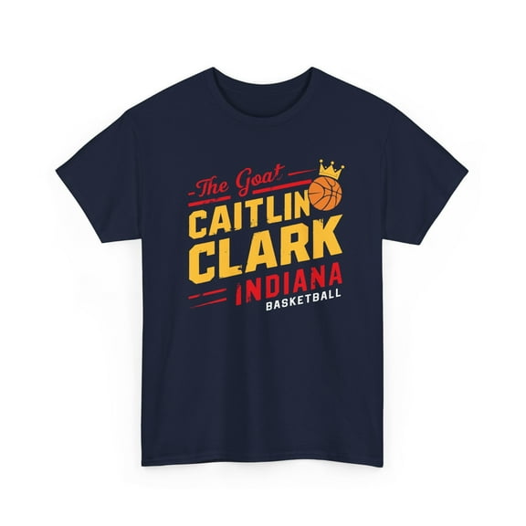 The Goat Caitlin Clark Fever 22 for Basketball fan Unisex Cotton Tee