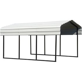 Arrow Enclosure Kit For 12 X 20 Ft Carport Grey Walmart Com