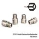 thumbnail image 3 of Axle 2 Bicycle Pedal Extension Extender Bike Accessories Extension Spacer Adapter MTB Road Bike Chrome Molybdenum Steel, 3 of 5