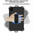 thumbnail image 4 of Dteck Samsung Galaxy Tab A7 Lite 2021 Case Shockproof Drop Protection Cover with 360 Rotating Stand and Shoulder Strap Compatible with Samsung Tab A7 Lite 8.7 inch 2021 (SM-T220/T225), Black+Blue, 4 of 7
