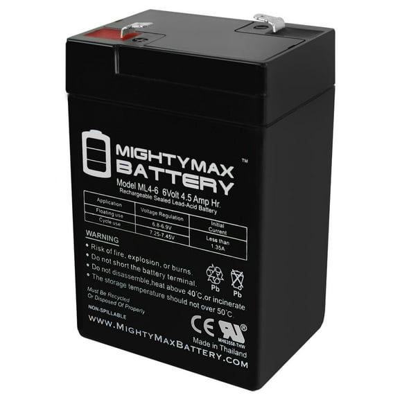 6 Volt 6v 4.5ah Rechargeable Deer Game Feeder Battery