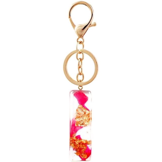 Letter Keychain,26 Letters A-Z Decorative Letter Keychain,Name Keychain for Women Girls Men Teenager Gift