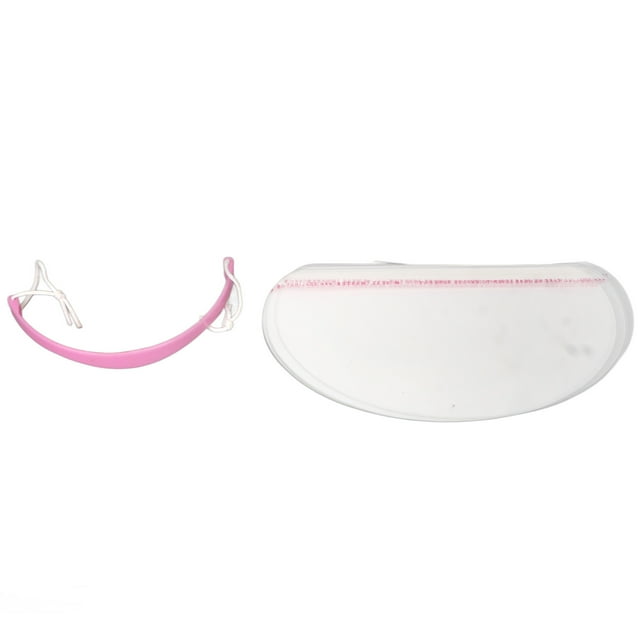 ESCUDO de OJO Facial, Corte de Cabello Protector Facial Seguro 50 Piezas Transparentes para Maquillaje