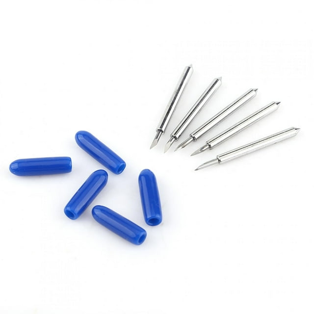 Cutter Plotter Parts Plotter Blade, High Hardness Plotter Knife, 15pcs Vinyl Cutter For Many Cutting Plotters