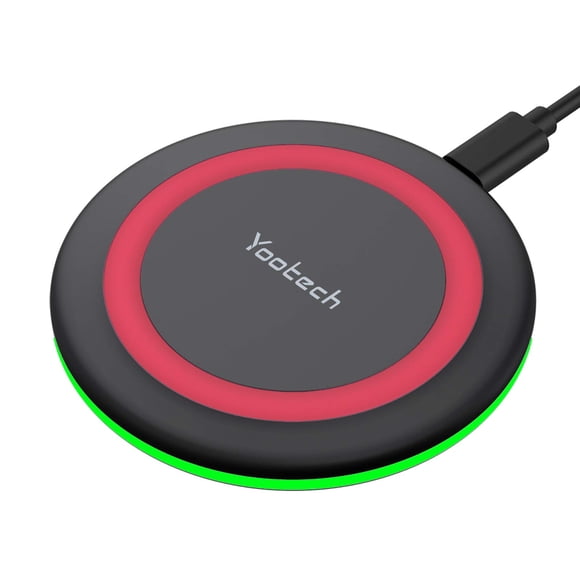 Cargador inalámbrico Yootech 10W de carga rápida para iPhone 17/SE 2022