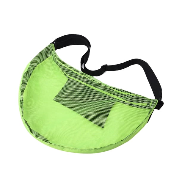 Bolso bandolera deportivo de tela Oxford con bolsillo con cremallera, ligero y con una sola bola. Verde