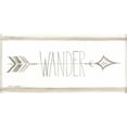 thumbnail image 2 of Shamp, Cindy 18x11 Gold Ornate Wood Framed with Double Matting Museum Art Print Titled - Wander, 2 of 4