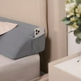 Queen Size Bed Wedge Pillow Headboard Pillow Mattress Wedge Bed Gap