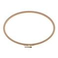 thumbnail image 2 of wooden Oval Hoops Needlework Embroidery Sewing Hoop 295x200mm, 2 of 9