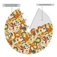 thumbnail image 2 of Yiaed Vintage Floral Print Christmas Tree Skirt , Tree SkirtsTree Mat for Christmas Winter Holiday Indoor Decorations-30", 2 of 7