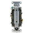 thumbnail image 2 of Leviton 5252 Duplex Receptacle Industrial Grade 5-15R 15A 125V BandS 8 Hole Feed-Thru Wired - Brown, 2 of 2