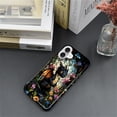 thumbnail image 2 of Case for iPhone 16, 2 in 1 PC Hard Shell & Silicone Inner Bumper, Anti-Scratch Full-Body Cover Shockproof Slim Design- Gothic Black Dragon, 2 of 7