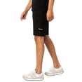 thumbnail image 2 of Marshall Artist Siren Cargo Sweat Shorts, Black, 2 of 6