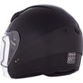 thumbnail image 3 of CKX Vg977 Open Face Snowmobile Helmet Black 349253, 3 of 10