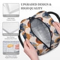 thumbnail image 3 of Salouo Vintage Botanical Butterfly Art for Insulated Lunch Bag for Women/Men - Leakproof Cooler Tote Bag Organizer - Reusable Lunch Box for Office Picnic Hiking Beach-One Size, 3 of 6