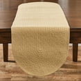 thumbnail image 2 of Split P Essex Cornsilk Braided Table Runner 15" x 54", 2 of 5