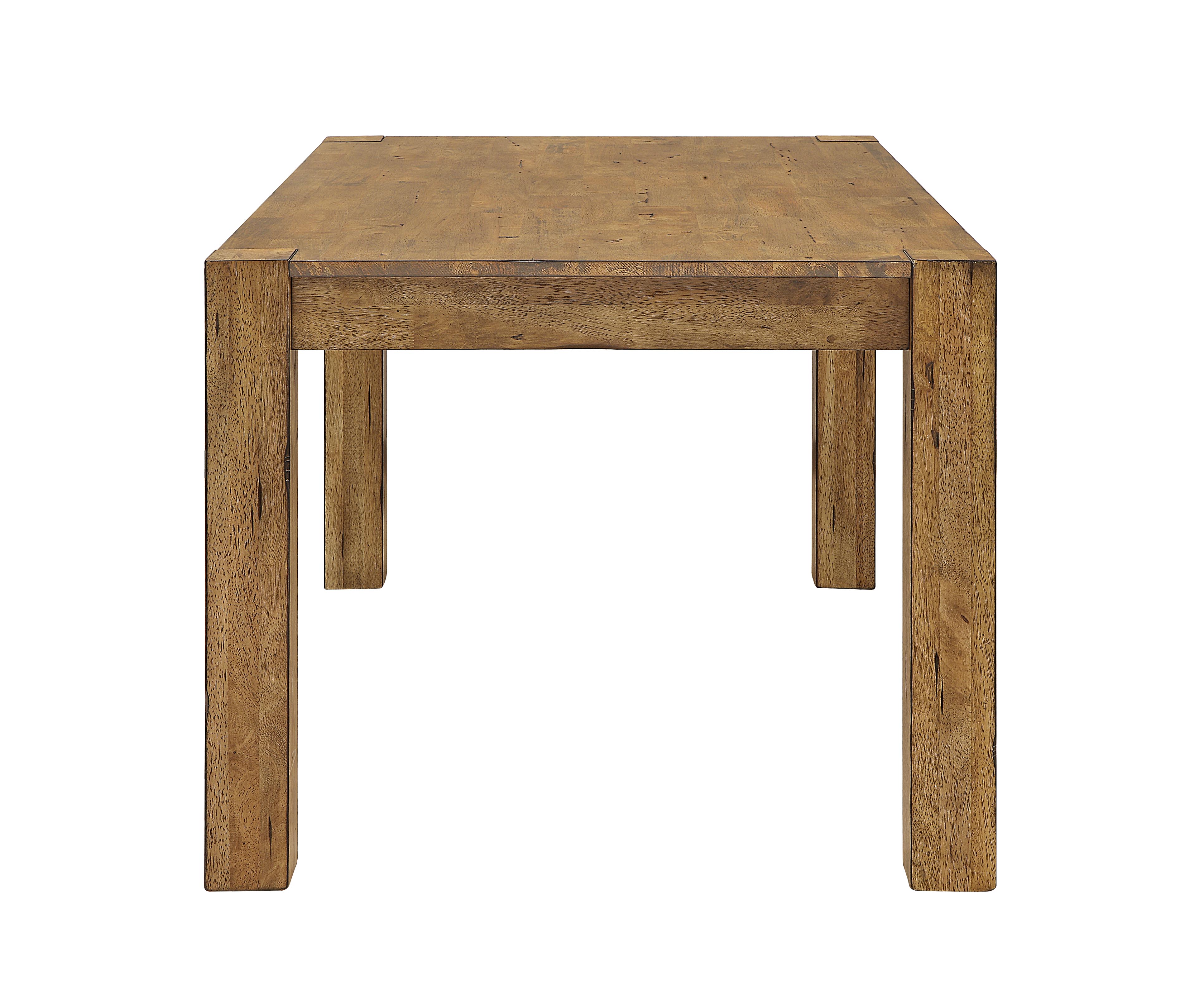 Better Homes & Gardens Bryant Solid Wood Dining Table, Rustic Brown - image 5 of 14