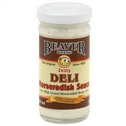 Beaver Brand Zesty Deli Horseradish Sauce, 4 oz, (Pack of 12)