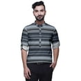 thumbnail image 4 of BESTMAN Kurta-Shirt Court pour Homme, Inde, Imprimé, Manches Longues Retroussables, 4 of 6