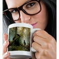 thumbnail image 2 of 3dRose, Vintage 1889 Bear Painting by Ivan Shishkin Morning in a Pine Forest, 11oz Magic Transforming Mug, 2 of 8