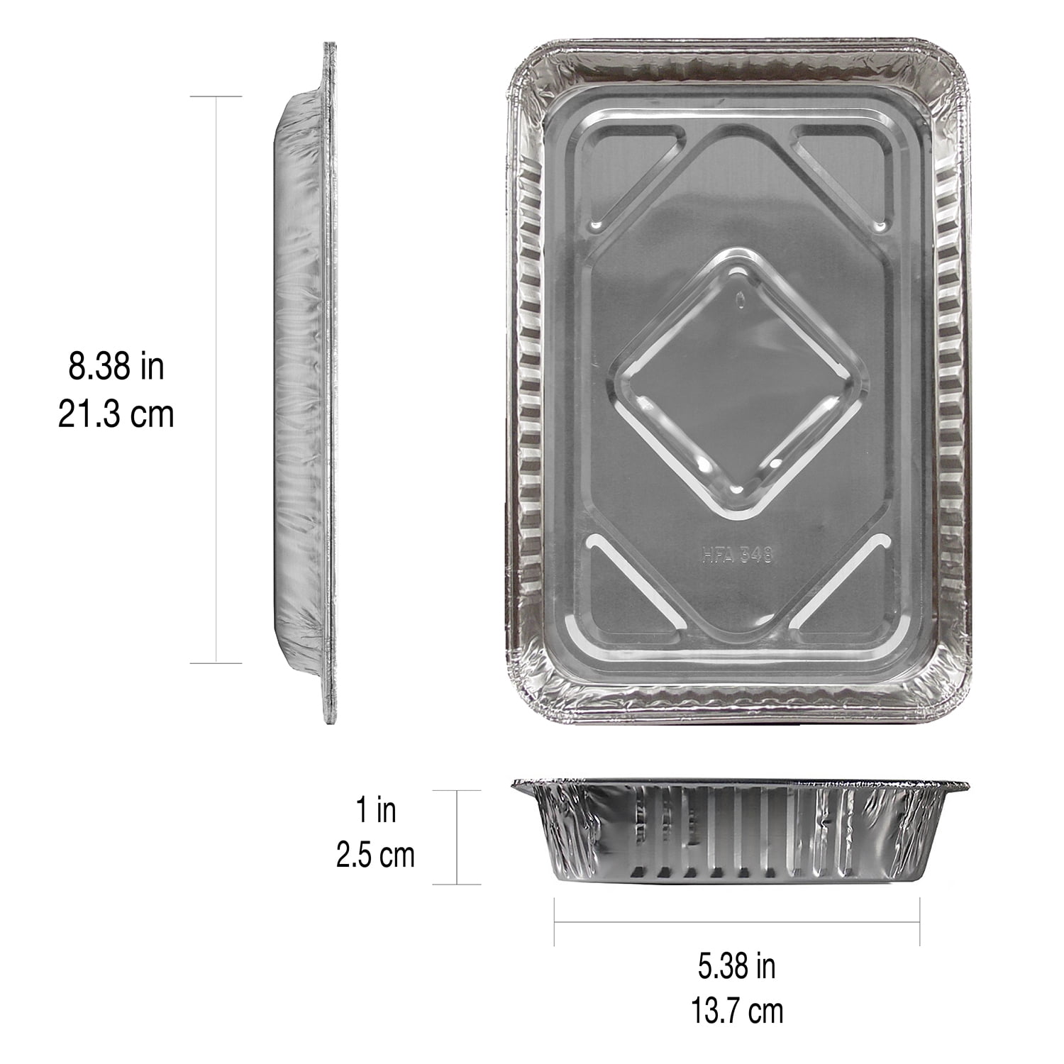 Expert Grill Aluminum Grease Liner Pan (3 Pack)
