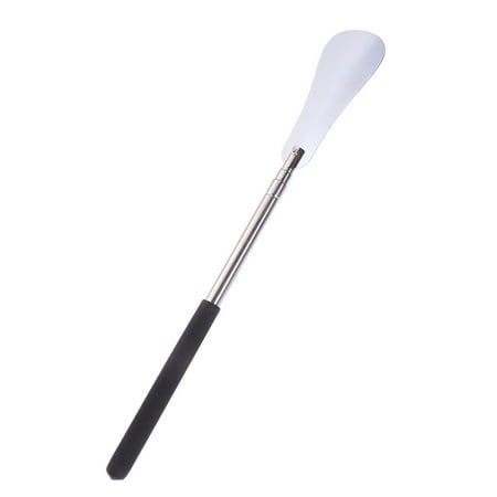 

Retractable Stainless Steel Shoehorn Metal Shoe Horns Extra Long Shoehorn with Adjustable Handle for Boots and Shoes