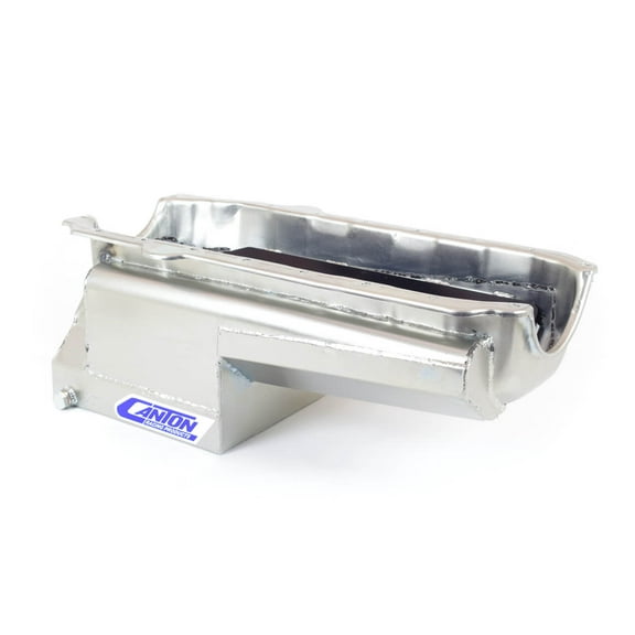 Canton 13-104 Oil Pan - Drag Race - Rear Sump - 7 qt - 8 in Deep - Steel