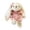 B, variant on 10.62in Cute Annie Bunny Plush Toy Stuffed Rabbit Doll With Gingham Outfit And Bow, Soft Plushie For Collectors, Decor,D