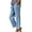 FD56_Light Blue, variant on Lumtrix Women's Striped Cropped Pants Summer Casual Cotton Linen Trousers Beach Travel Slacks with Pockets Pink S