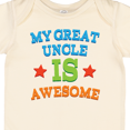 thumbnail image 4 of Inktastic My Great Uncle is Awesome Boys or Girls Baby Bodysuit, 4 of 5