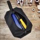 thumbnail image 4 of Organizador de bolsa de almacenamiento de herramientas manuales de hardware de lona impermeable portátil multifunción (negro), 4 of 8