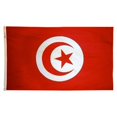 thumbnail image 1 of Drapeau de la Tunisie 2 Pi X 3 Pi Nyl-Glo, 1 of 1