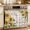 Beige, variant on Oven Skirt Curtain for Kitchen 20x27 Inch, Sunflowers Oven Curtain with 8 Ribbon Ties & Ruffle Trim, Stove Skirt Curtain Dishwasher for Cabinets Over Sinks Farmhouse Botanical Flowers Bees Wooden