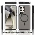thumbnail image 6 of For Samsung Galaxy S25 Ultra Phone Case, Matte Magnetic,Support for Magsafe,Lightweight & Slim,Translucent Frosted Shockproof Protective Rugged Scratch-Resistant Phone Case Cover,Purple, 6 of 6