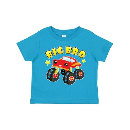 

Inktastic Monster Truck Big Bro Gift Toddler Boy Girl T-Shirt