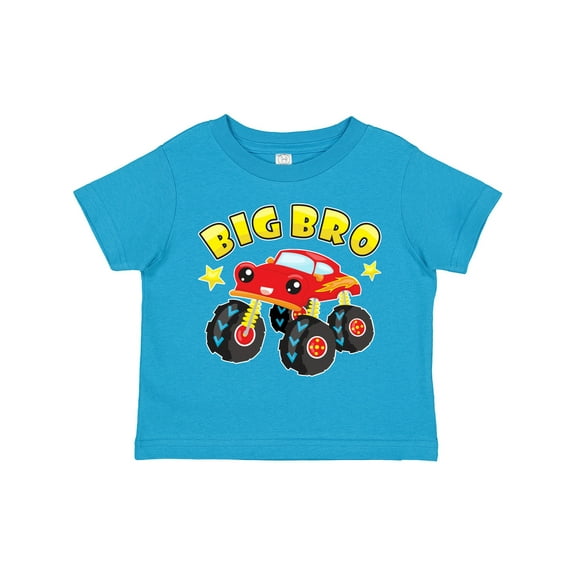 Inktastic Monster Truck Big Bro Boys Toddler T-Shirt