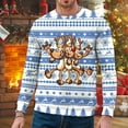 thumbnail image 2 of TJAZFJPA Chandails en Molleton pour Hommes avec Poches Tendance Décontractée Automne et Hiver Chandail Imprimé de Noël Col Rond Chandail à Capuchon Tout Réservé pour Noël Chandail en Molleton Unisexe pour Hommes, 2 of 4