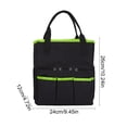 thumbnail image 3 of Hovmgk Gardening Tool Storage Bag, Oxford Cloth Garden Organizer with Multi-Pocket Design, Sturdy Heavy Duty Gardening Tote for Outdoor Tools & Equipment Storage, 3 of 6