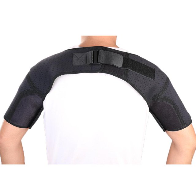 Attelle à Double Épaule Ajustable, Enveloppe de Compression pour Tendinite, Luxation,