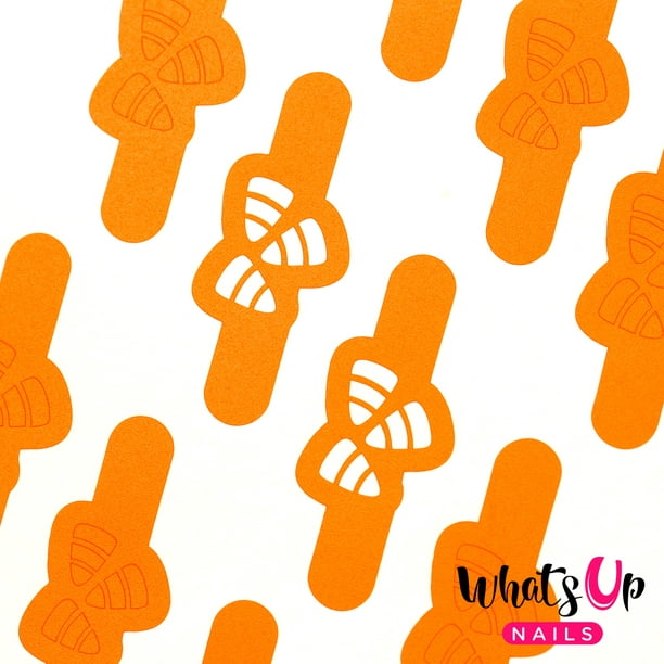Download Whats Up Nails - Candy Corn Vinyl Stencils Nail Art Design ...