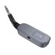 thumbnail image 1 of Receptor Bluetooth para Automóvil con Cancelación de Ruido y Conector AUX 3.5mm Adaptador Inalámbrico Transmisor de Audio para Estéreo del Hogar Audífonos con Cable y Aviones en Color Gris, 1 of 7