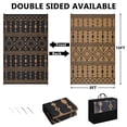 thumbnail image 4 of Danolapsi Waterproof Outdoor Rug,8x10ft Plastic Straw Rug for RV Camping,Large Floor Mat and Rug for Outdoors,Outside Carpet,Outside Outdoor Area Rug for Rv,Deck,Camper,Picnic, 4 of 6