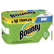 Bounty Select-A-Size Triple Roll White Paper Towels 6 ct Pack