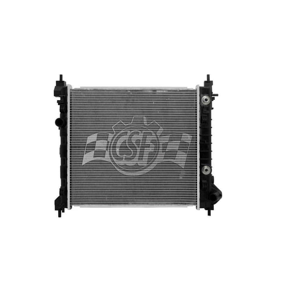 CSF 3655 1 Row Plastic Tank Aluminum Core Radiator