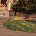 thumbnail image 6 of Lsque Pikmin Print Christmas Tree Skirt, Tree Skirt with Ties or Velcro, Perfect for Holiday Decorations, Halloween, and New Year-48", 6 of 7