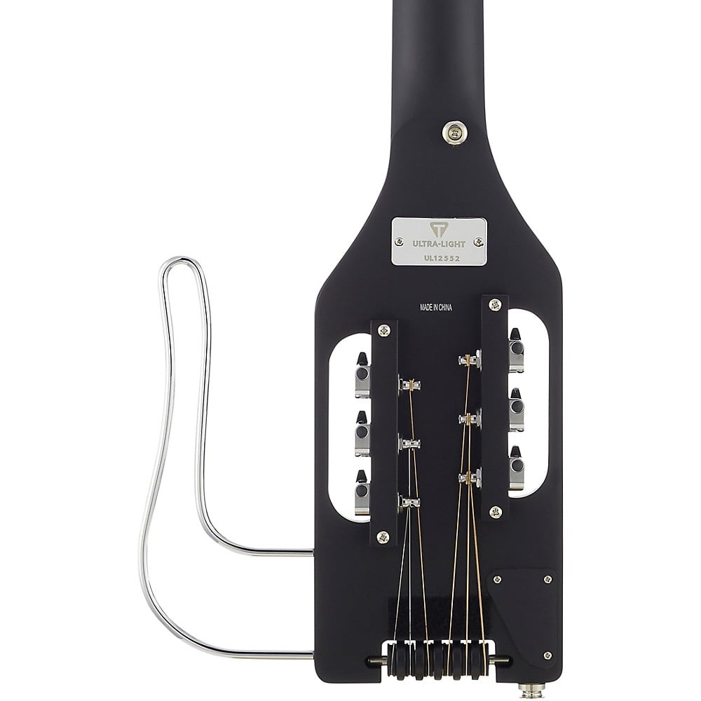 Traveler Guitar Ultra-Light Acoustic-Electric Travel Guitar Black