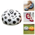 thumbnail image 1 of CHOK Inflatable Patio Chairs for Indoor Outdoor Use Portable Flocking PVC Sofa for Living Room Bedroom Travel Camping Beach Picnic Lightweight Comfortable Chaise with Pump Easy to Store R, 1 of 8